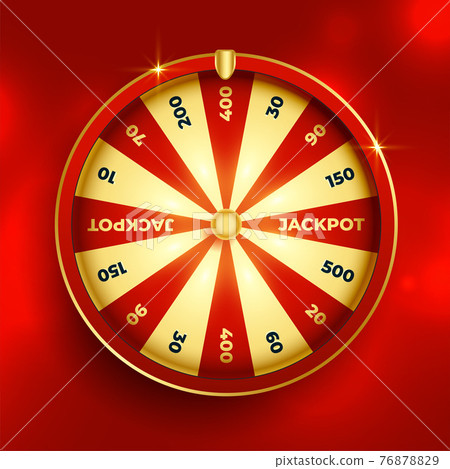 fortune wheel lottery luck element design 76878829