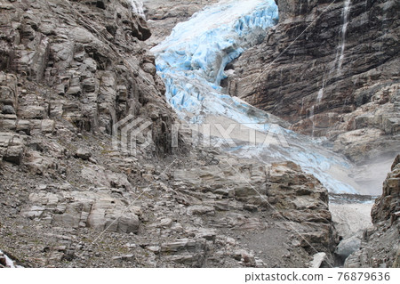 Blue Glacier in Norway 76879636