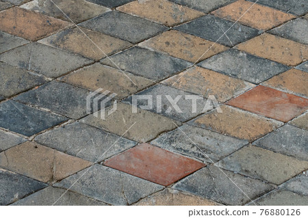 background stone from multicolored tiles square light and dark pattern background stone from multicolored tiles square light and dark pattern 76880126