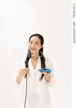 電動車生態車生態形象 76882913