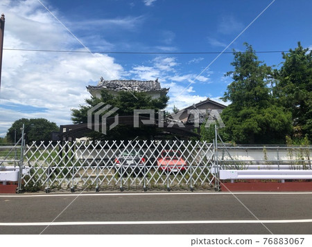 2020 年 8 月拍攝的與之森站附近的難返區 76883067