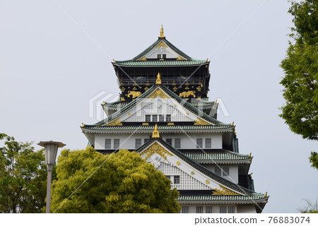 大阪城堡城堡塔 大阪城堡城堡塔 76883074