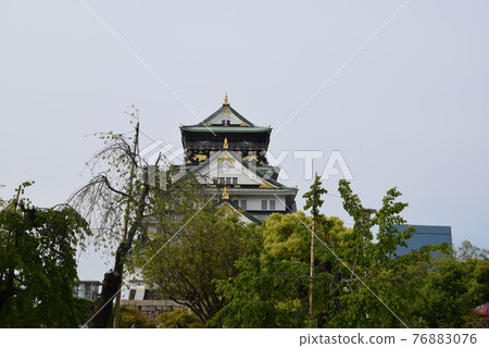 大阪城堡城堡塔 大阪城堡城堡塔 76883076