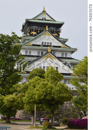 大阪城堡城堡塔 大阪城堡城堡塔 76883078