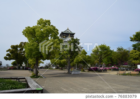 大阪城堡城堡塔 76883079