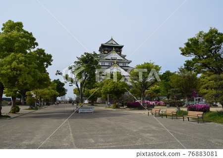 Osaka Castle castle tower Osaka Castle castle tower 76883081