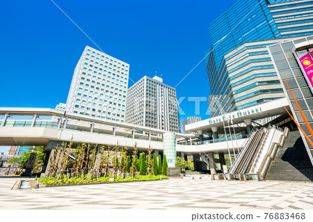 Buildings around Osaki Station in Tokyo 76883468