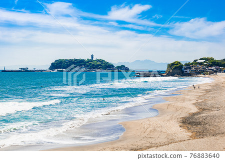 Shonan Beach Enoshima and Shichirigahama 76883640
