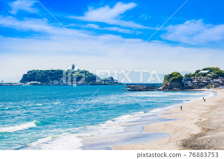 Shonan Beach Enoshima and Shichirigahama 76883753