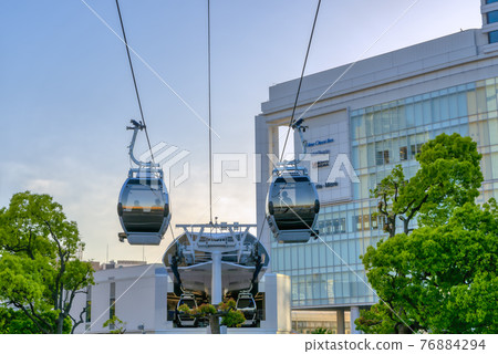 Cityscape of Sakuragicho, Yokohama Ropeway 76884294