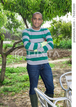 Portrait of latin american farmer Portrait of latin american farmer 76885880
