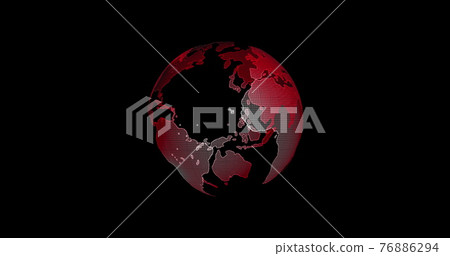 Red Earth View From Outer Space. Big data 3d Earth. Binary code surrounding globe rotating. Retro digital Earth. Digital data globe,abstract 3D rendering of data network surrounding planet earth. Red Earth View From Outer Space. Big data 3d Earth. Binary code surrounding globe rotating. Retro digital Earth. Digital data globe,abstract 3D rendering of data network surrounding planet earth. 76886294