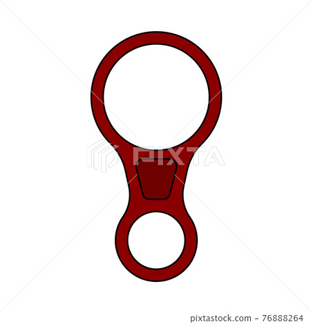 Alpinist Descender Icon Alpinist Descender Icon 76888264