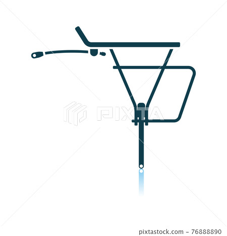 Bike Luggage Carrier Icon 76888890