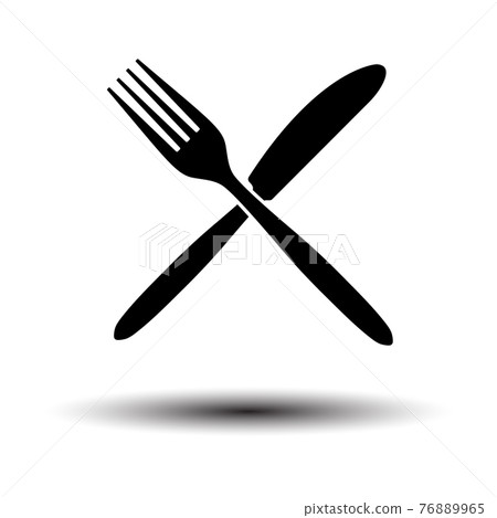 Fork And Knife Icon 76889965