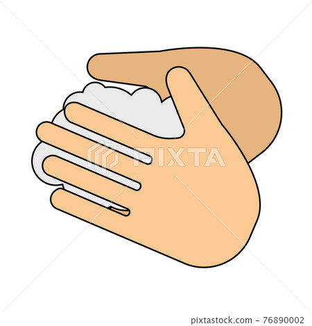 Hand Washing Icon Hand Washing Icon 76890002