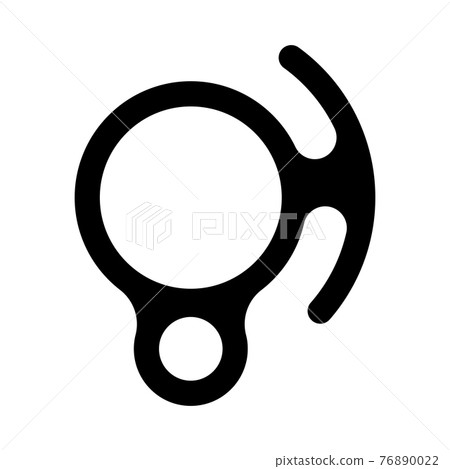 Alpinist Descender Icon Alpinist Descender Icon 76890022