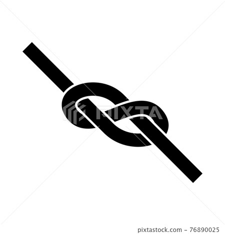 Alpinist Rope Knot Icon Alpinist Rope Knot Icon 76890025