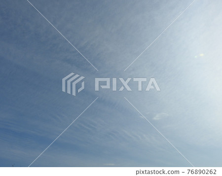 Blue sky 76890262