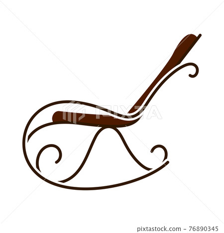 Rocking Chair Icon Rocking Chair Icon 76890345