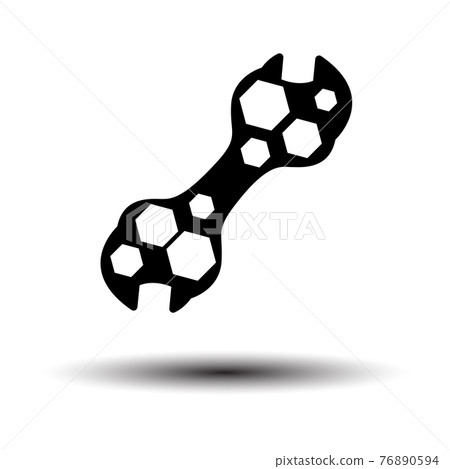 Bike Spanner Icon Bike Spanner Icon 76890594
