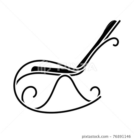 Rocking Chair Icon Rocking Chair Icon 76891146
