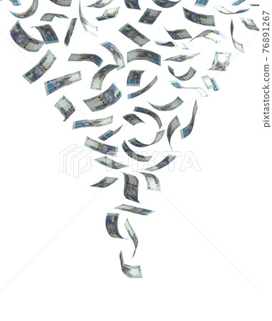 Flying South African Rand 76891267