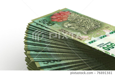 Stack of Argentina Pesos 76891381