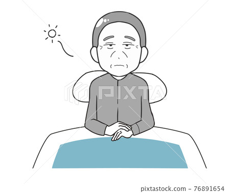 Bedroom, an elderly man who can sleep 76891654