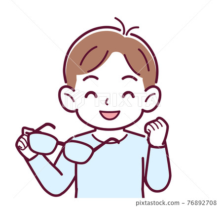 拿眼鏡的人 76892708