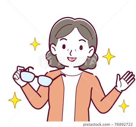 拿眼鏡的人 76892722