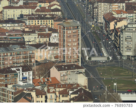 Aerial view of Turin Aerial view of Turin 76893783