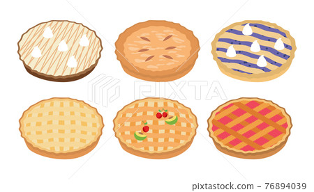 Pies vector set 76894039