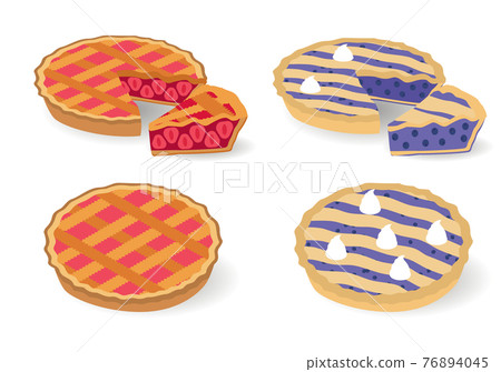 Pies vector set Pies vector set 76894045