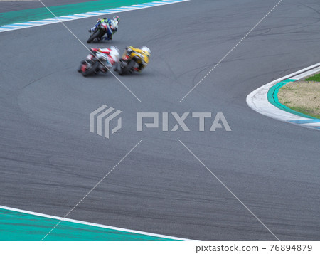 Bike race April cloudy 76894879