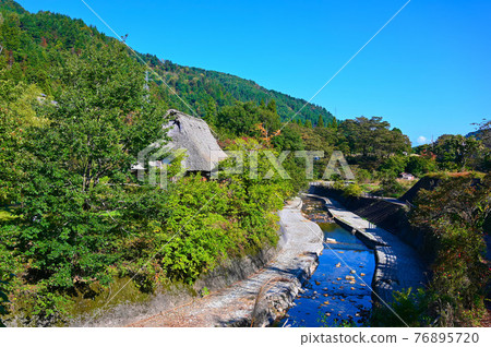 Omichitani River, foot of Hakusan, Shiramine, Hakusan City 76895720
