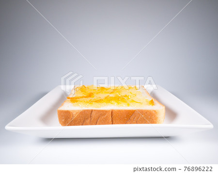 Bread with marmalade Bread with marmalade 76896222