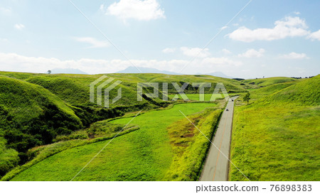 阿蘇山波公路鳥瞰圖 阿蘇山波公路鳥瞰圖 76898383