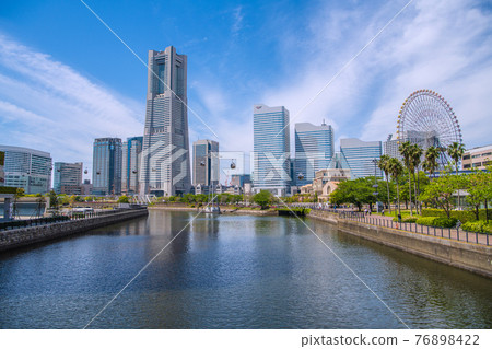 Yokohama cityscape in Japan starts operation! Futuristic "air transportation" "YOKOHAMA AIR CABIN" = 22nd Yokohama cityscape in Japan starts operation! Futuristic "air transportation" "YOKOHAMA AIR CABIN" = 22nd 76898422