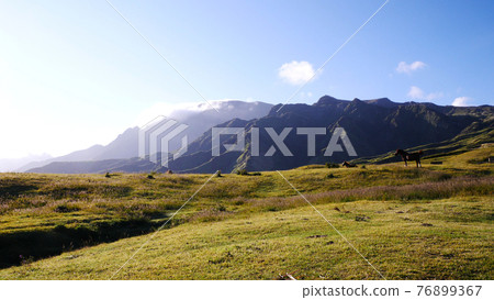 Mt. Kijima of Aso Mt. Kijima of Aso 76899367