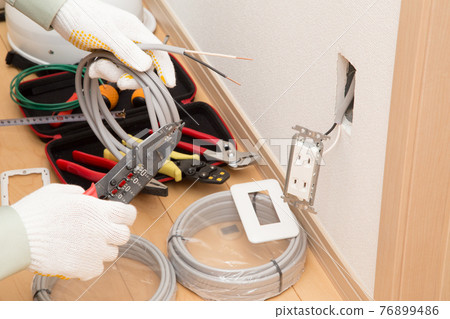 Electrical work Outlet work 76899486