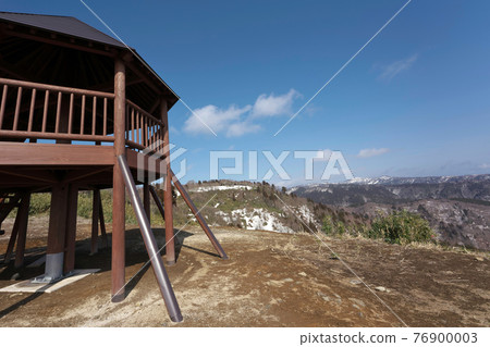 《岡山縣》冬季，高清水步道風光 76900003