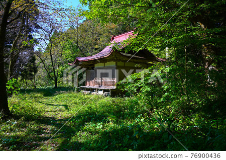 平千寺白山神社南宮出土遺址叛亂岩胜山市 76900436