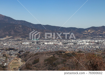 秦野市澀澤的街景（神奈川縣） 76900682