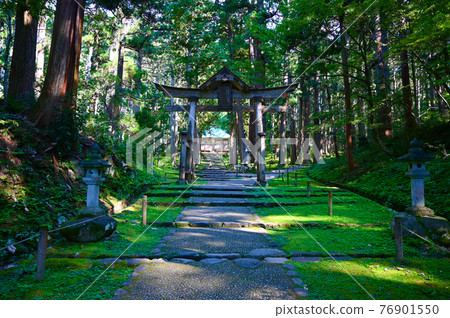平千寺白山神社 二鳥居海傳胜山市 76901550