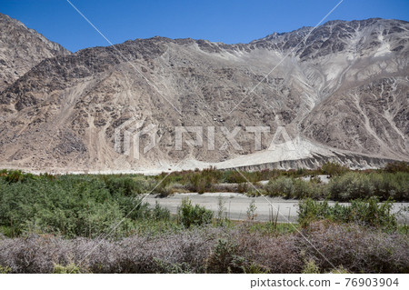 Mountain in Nubra Valley, Ladakh, India 76903904