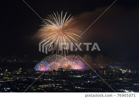 [長野縣] Su訪湖煙火大會 76905871