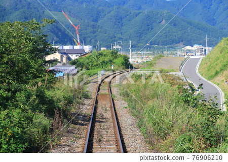 2020年,從釜石站到陸中山田站的三陸鐵路里亞斯線的風景和火車窗外的風景 2020年,從釜石站到陸中山田站的三陸鐵路里亞斯線的風景和火車窗外的風景 76906210