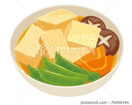 燉高野豆腐 76906344