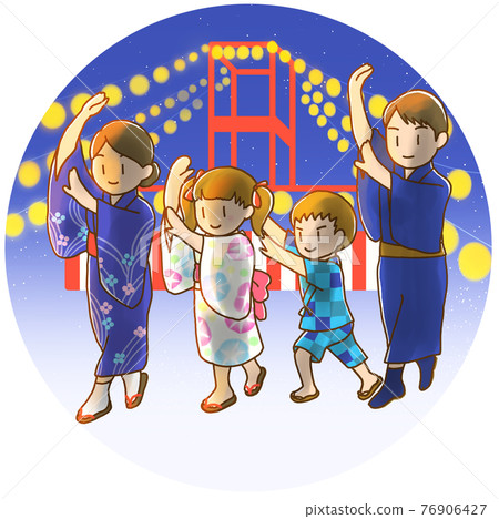 Bon dance family Bon dance family 76906427